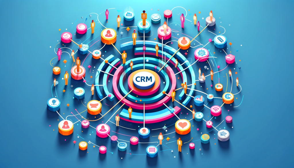 An image representing the use of CRM in Marketing