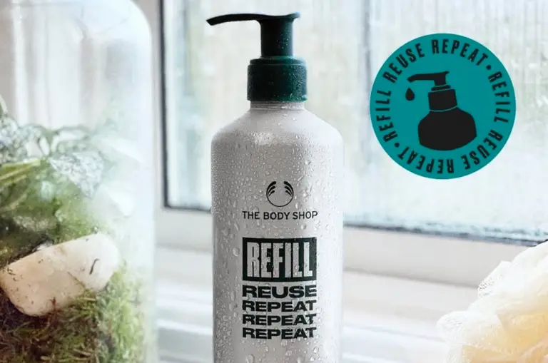 The Body Shop: Refill and Recycling Stations